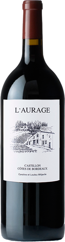 Вино  Л'Ораж  Кастийон Кот де Бордо 2019 1,5 л | VinoCape