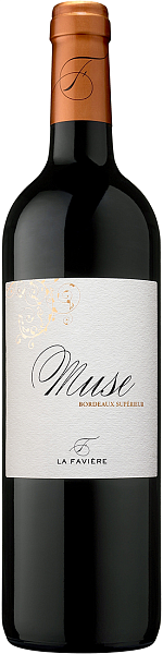 VinoCape Вино La Faviere Muse Bordeaux Superieur AOC 0,75л